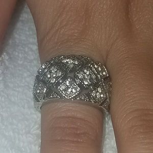 Weaved Silver Band